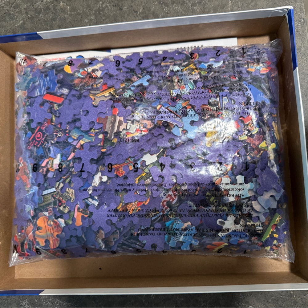 White Mountain "Best Places in America" 1000-Piece Puzzle - Multicolor - Picture 2 of 3